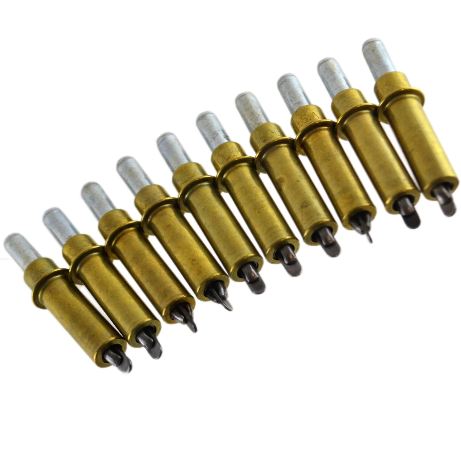 AB Tools 40 szt. Tymczasowe elementy mocujące typu cleco, uchwyty do blachy, 2-4,75 mm, 4 rozmiary