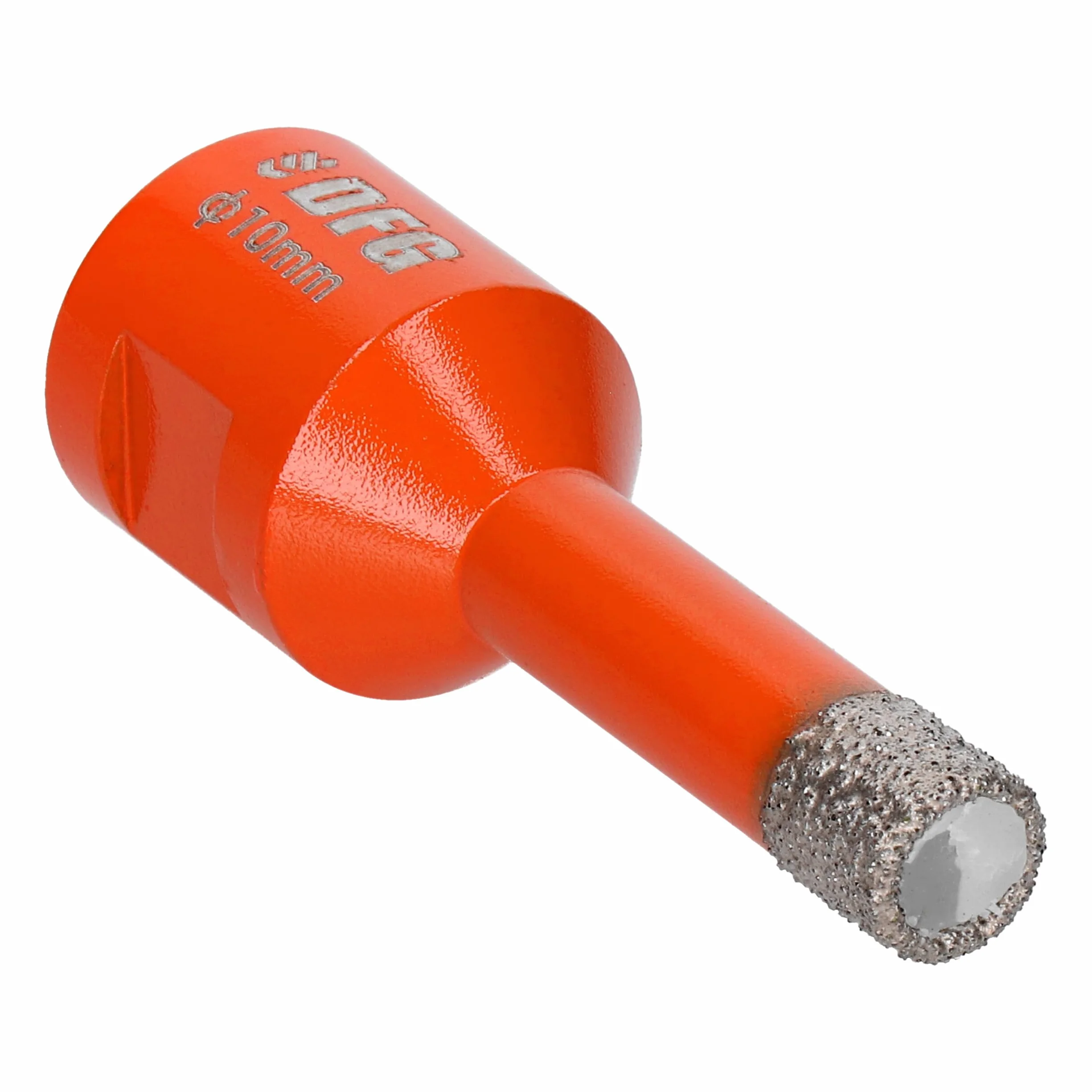 Otwornica diamentowa fi 10 mm do szkła, gresu i płytek ceramicznych, mocowanie M14, wiercenie na sucho