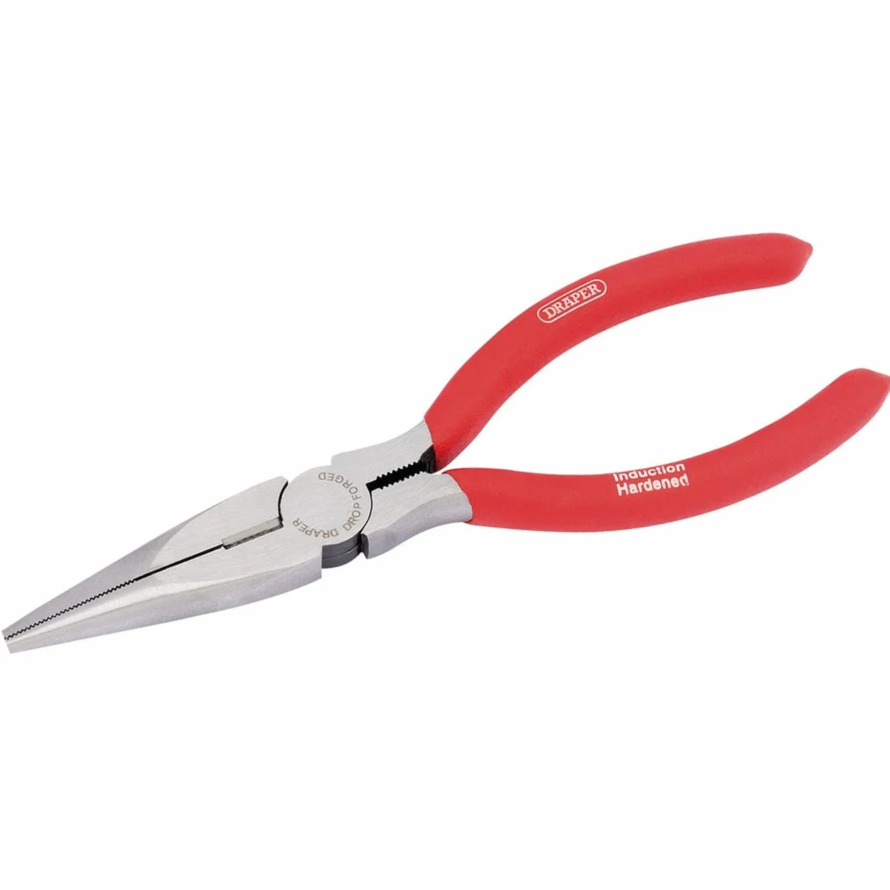 Draper RedlineLong szczypce | 67869 szczypce do dużych obciążeń z uchwytami zanurzanymi w PCW | Szczypce igłowe 160 mm | 67869