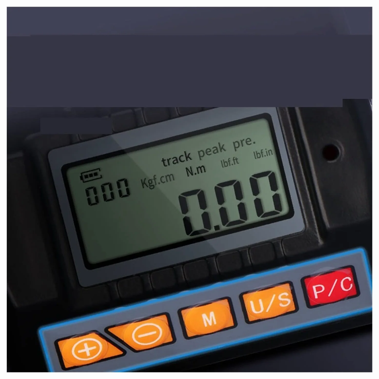 Klucz dynamometryczny, Cyfrowy klucz dynamometryczny WEI Degrees Digital Meter Meter Miernik momentu obrotowego Tester z kluczem mechanicznym za pomocą cyfrowego(WNC—200N.M)