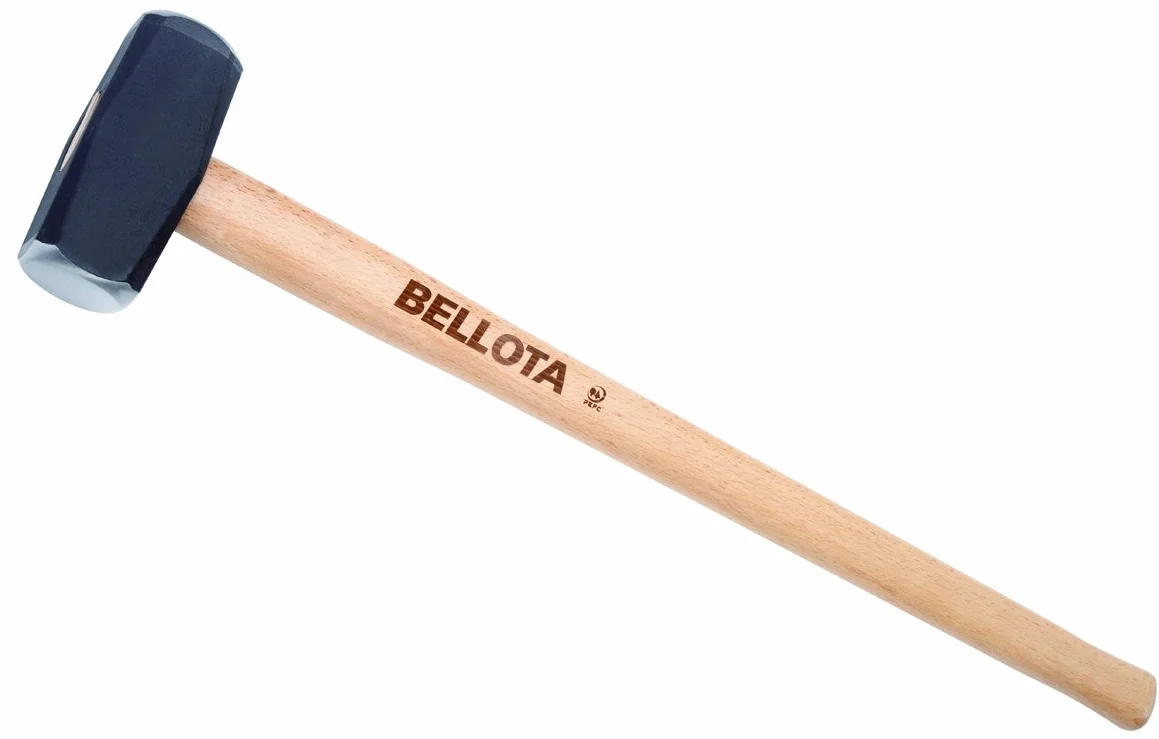 Bellota 5200-6 młotek, dwustronny, prosty, uchwyt z drewna bukowego, 6 kg