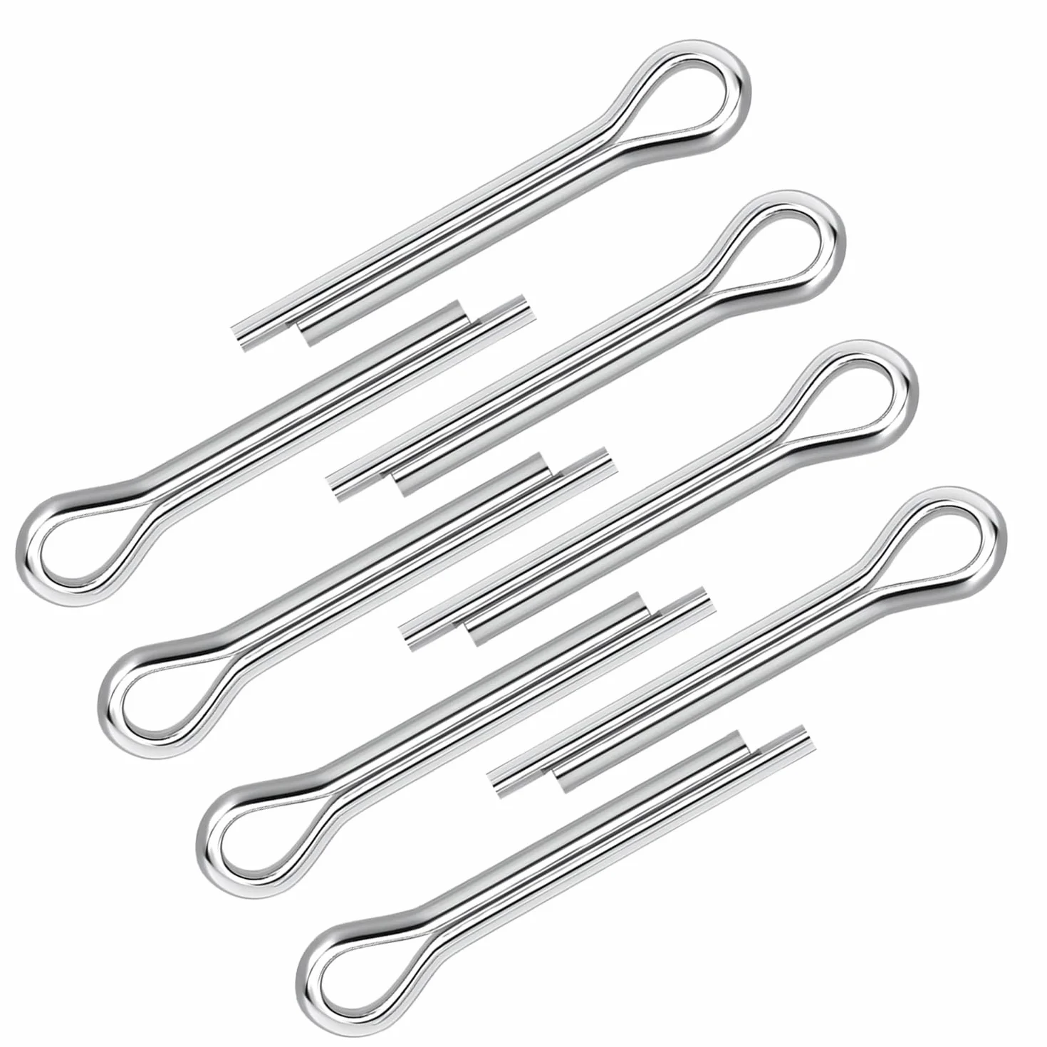 Qrity 20 sztuk zawleczek ze stali nierdzewnej, M3 x 20mm