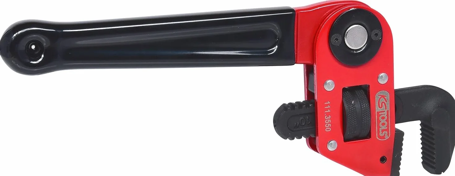 KS Tools 111.3550 1.1/2" Szczypce do rur z nastawną główką