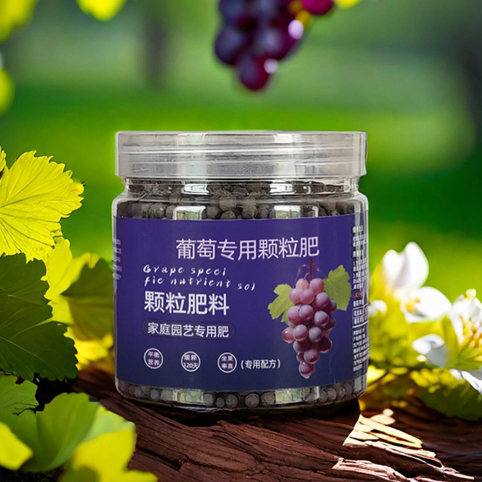 Organiczny Nawóz Owocowy do Winogron o Powolnym Uwalnianiu Granulat Fosforowy