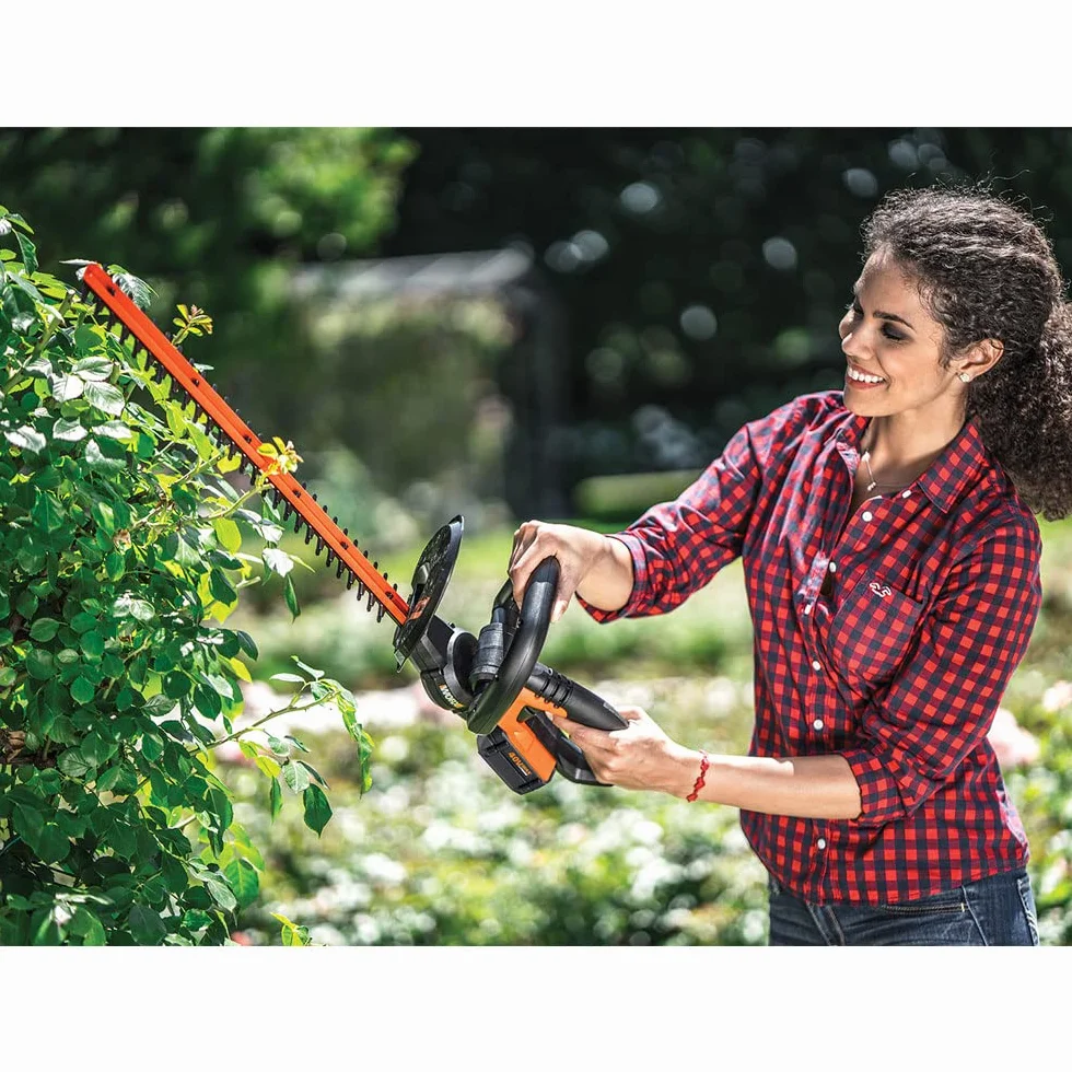 WORX WG261E.9 Akumulatorowe Nożyce do Żywopłotu 44 cm 16 mm Powershare