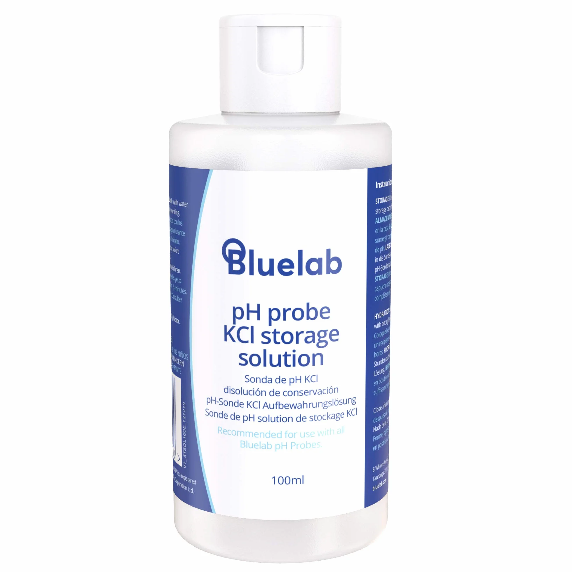 Bluelab STSOL100 KCL roztwór do przechowywania sond pH, 100 ml