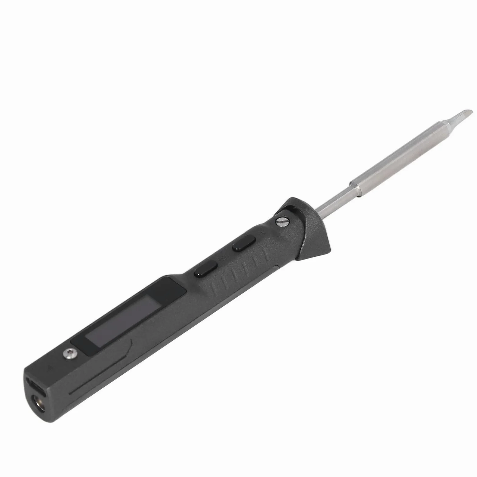 Elektrisches L?tset, Mini przenośny cyfrowy elektryczny L?tkolben L?tset, Ts100 DC 12V-24V 65 Watt L?tkolbenspitze