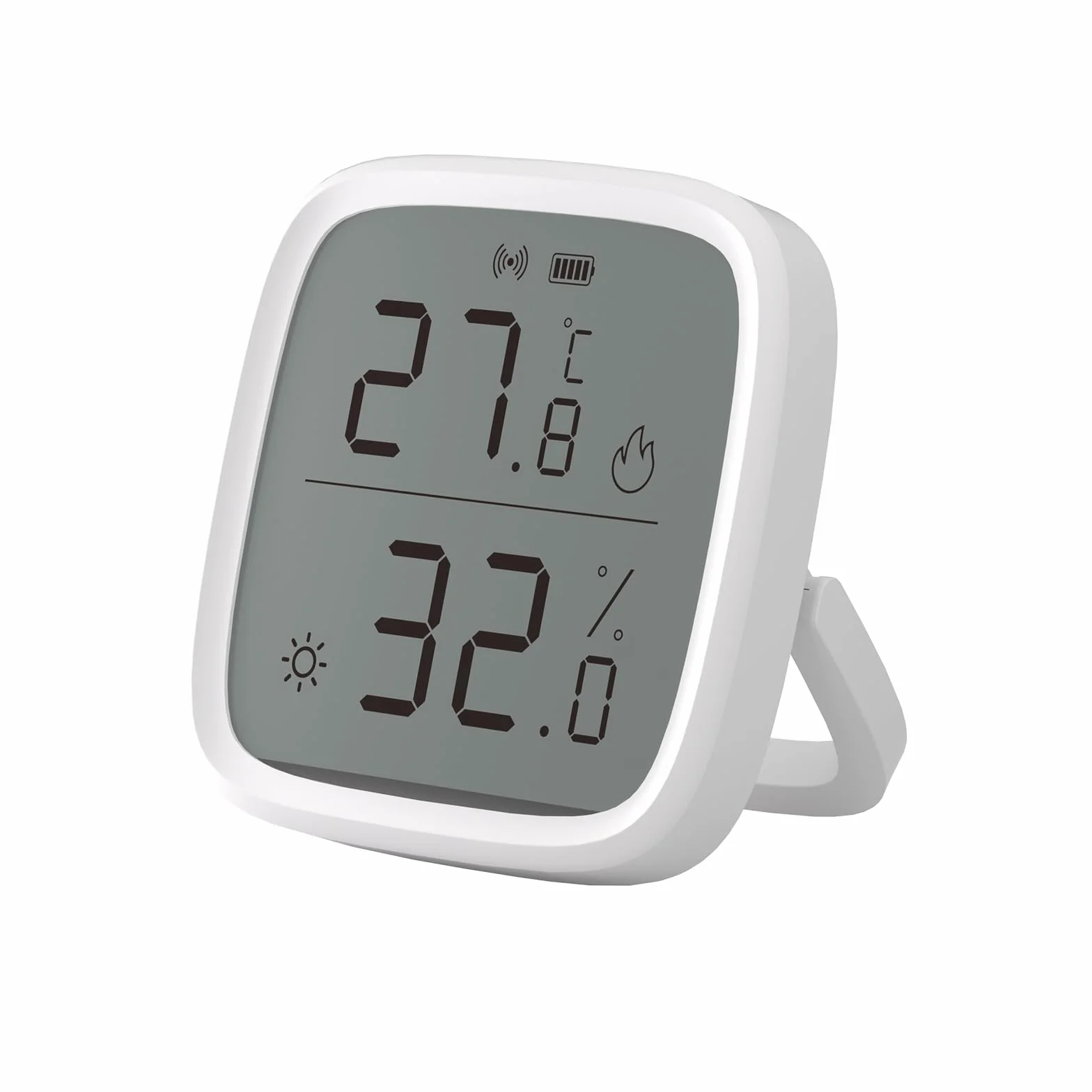 SONOFF SNZB-02D ZigBee Mini czujnik temperatury i wilgotności termometr wewnętrzny higrometr wyświetlacz LCD kompatybilny z Alexa/Google Home