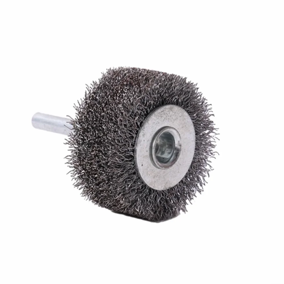 Tarcza Polerska, 2-Calowa Szczotka Druciana Ze Stali Nierdzewnej Do Szlifierki Matrycowej Wiertarka Narzędzie Obrotowe Trzpień 1/4", Szczotka Druciana Stalowa, Szczotka Tarczowa Narzędzia Obr