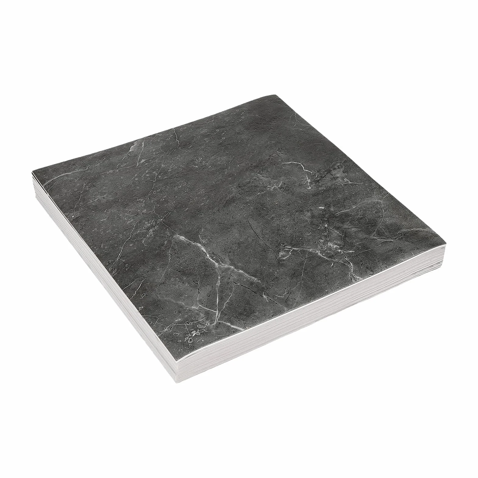 Marmurkowe płytki samoprzylepne, 32 sztuki, 30 x 30 cm, wykładziny podłogowe PCV, do salonu, sypialni, biura (czarne)