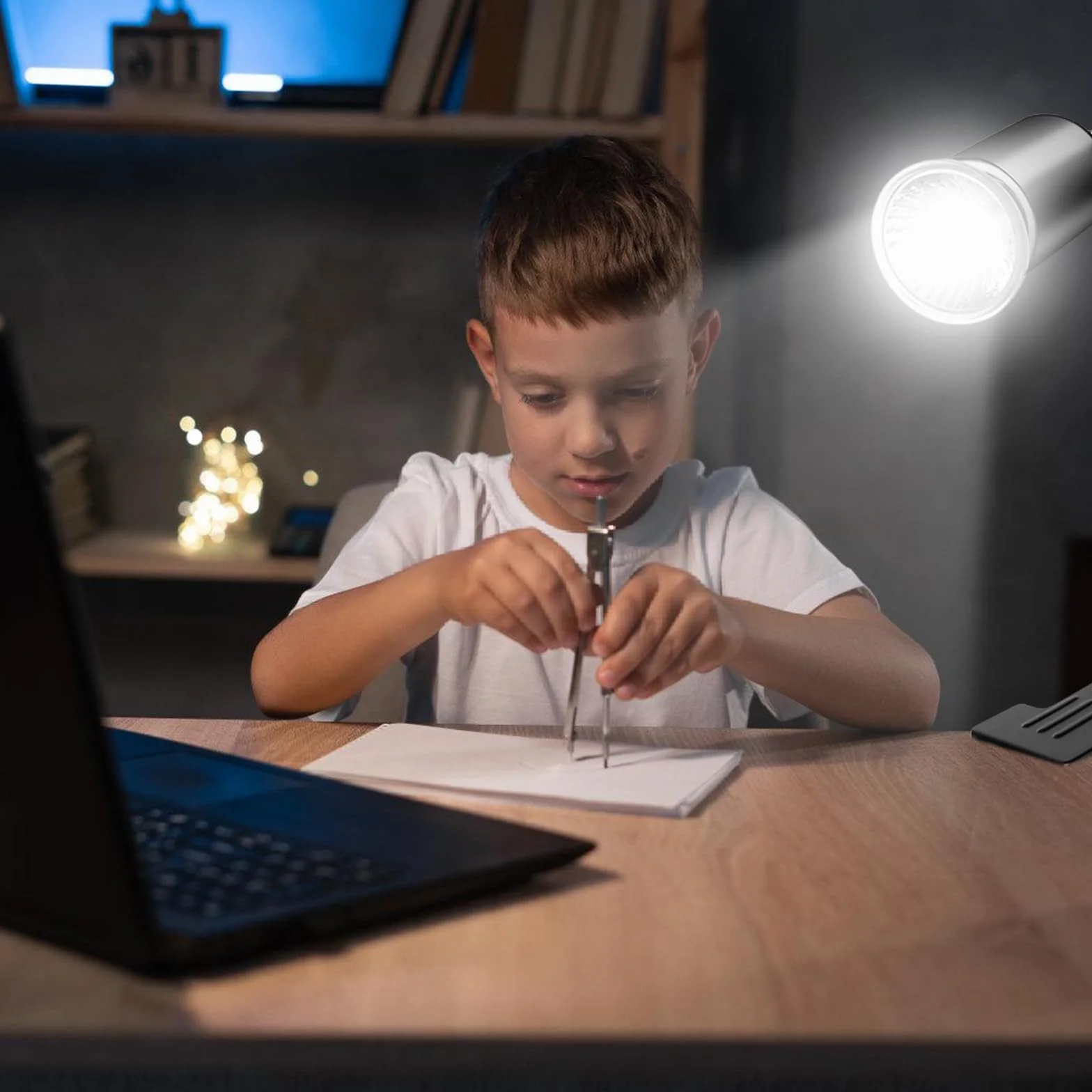 GBKDQQ Oprawka do lampy E27 z klipsem, lampa zaciskowa z przełącznikiem i wtyczką, lampa zaciskowa z regulowaną 360° łabędzią szyją, oprawa E27 do lampy typu łabędzia szyja, lampa biurkowa, lampka do