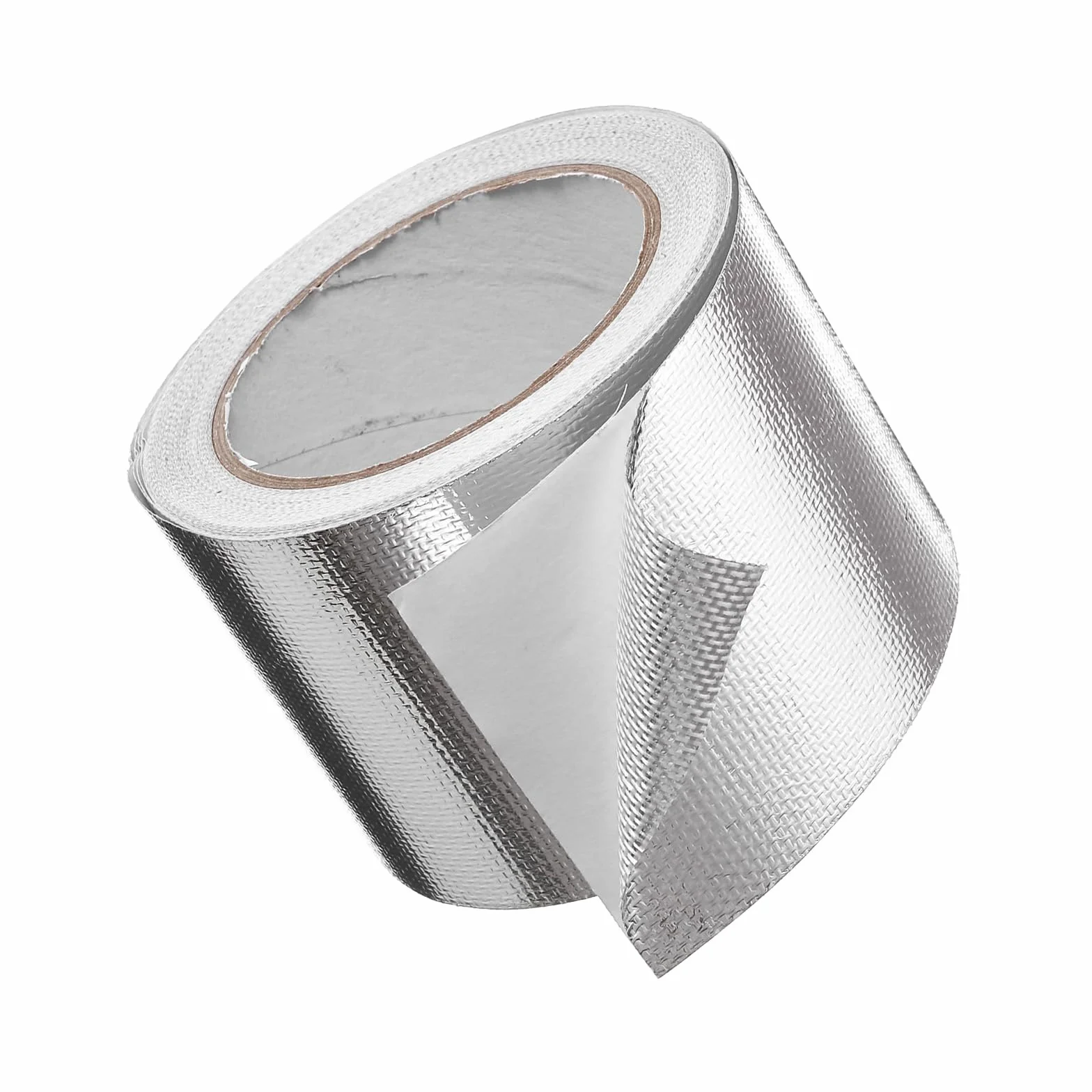 QUARKZMAN Taśma termoizolacyjna 8 cm x 65,6 m, wodoszczelna, ochrona przed słońcem, izolacja akustyczna, odporna na wysokie temperatury, srebrna taśma aluminiowa, grubość do napraw samochodów
