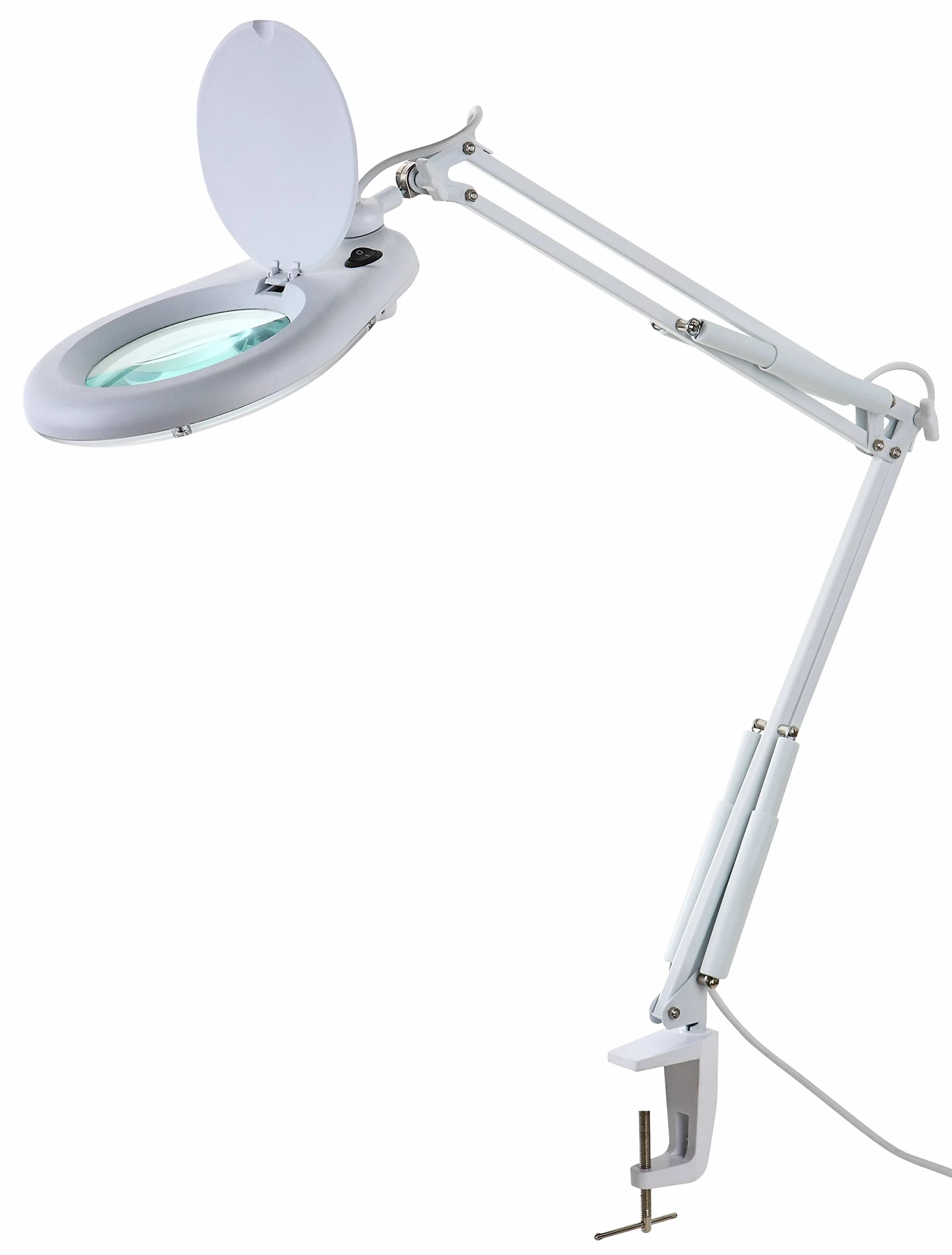 McShine Lampa z lupą, biała