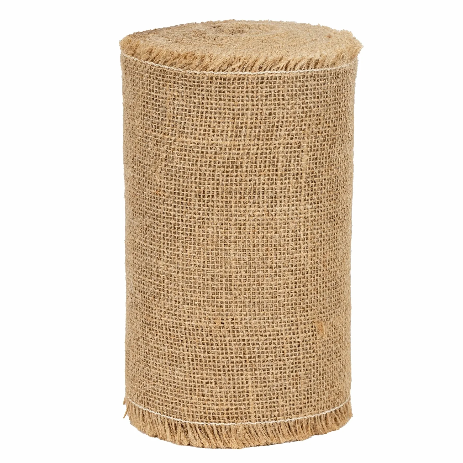 La Cordeline Naturalna tkanina jutowa 20 cm rolka 18 metrów - taśma do rzemiosła, dekoracji, ogrodnictwa