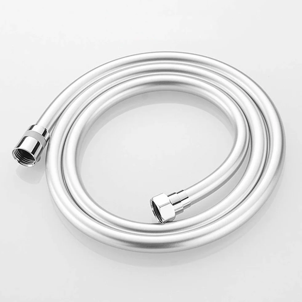 Wąż prysznicowy, Węże hydrauliczne 1,5 m 2 do wymiany rury bidetowej z PVC(Silver a,150cm)