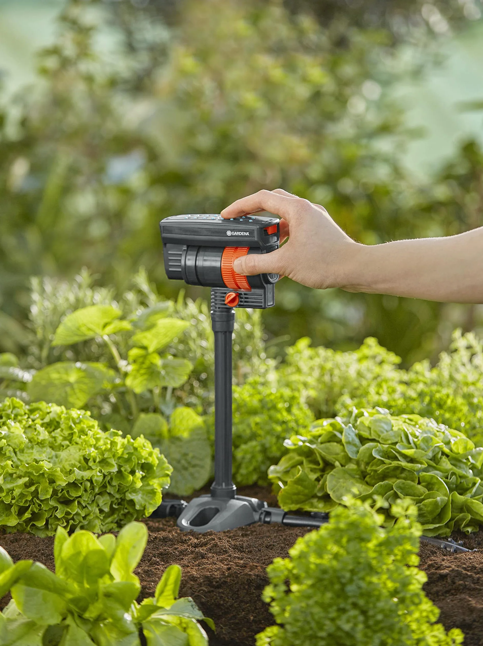 Gardena Micro-Drip rura przedłużająca OS 90 20 cm do zraszaczy czworokątnych (13334-20)