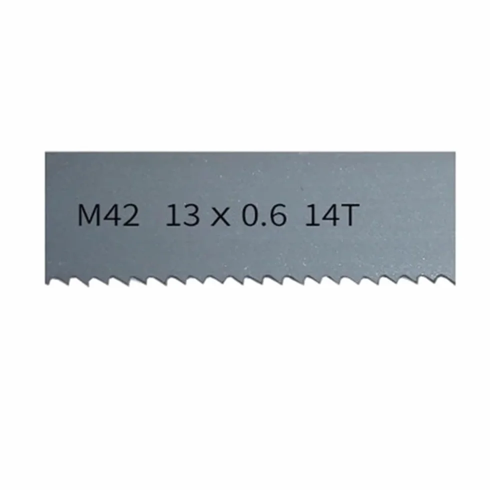 2360 2362 2400 2460 mm Brzeszczot bimetaliczny, 14TPI x 13x0,6 Kompaktowe brzeszczoty taśmowe, Brzeszczoty M42 do cięcia twardego drewna i metalu(2460mm)