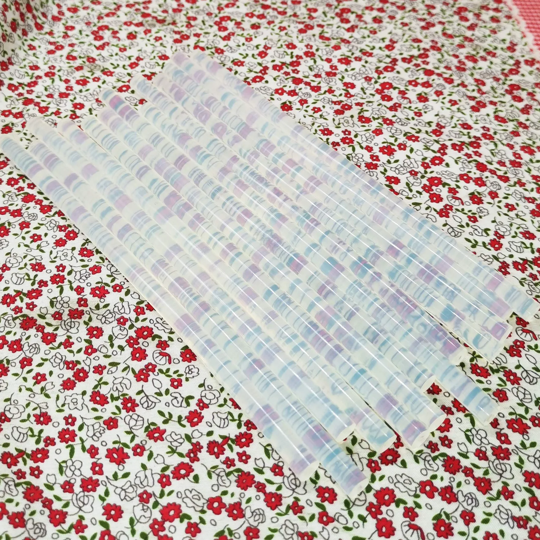 120 szt. wkłady do kleju topliwego 7 x 100 mm przezroczysty klej do pistoletu na gorąco 7 mm - przezroczysty