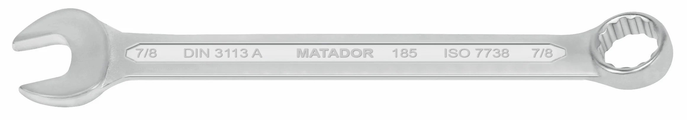 MATADOR zestaw kluczy płasko-oczkowych, 10-częściowy, 6-19 mm, 0185 9100