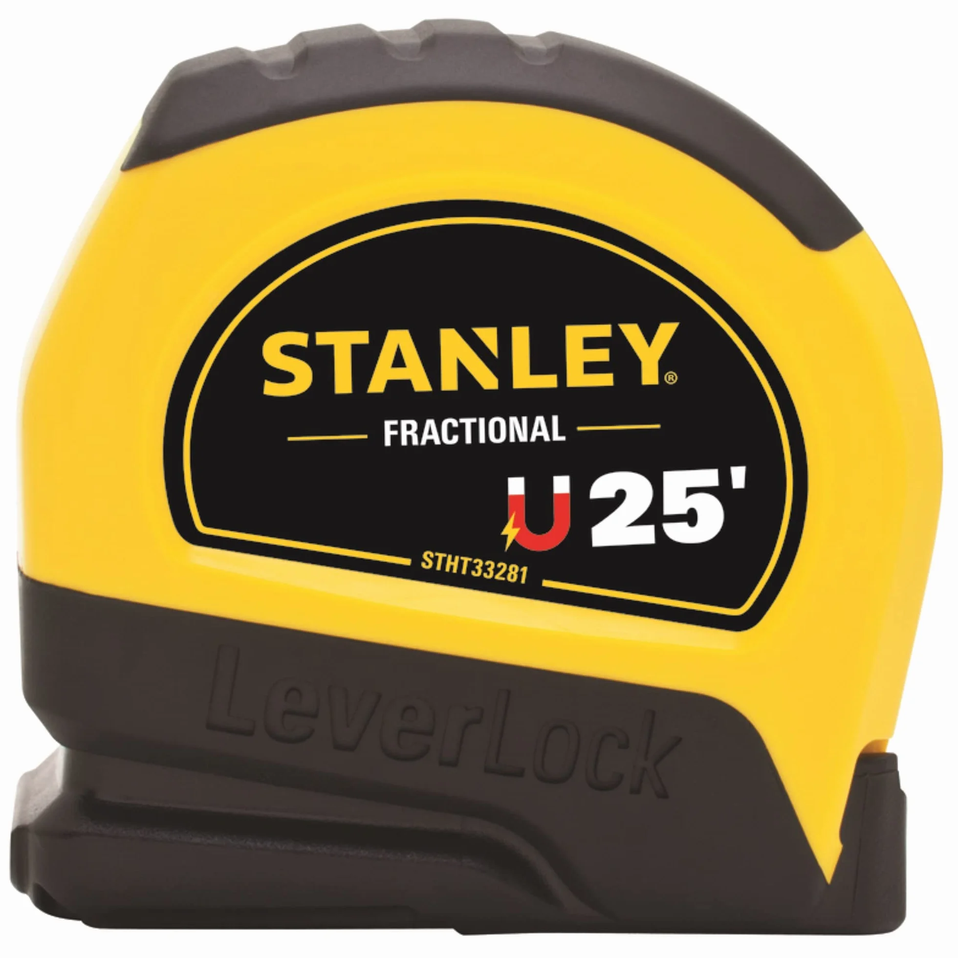 Stanley STHT33281L 25' magnetyczna końcówka i ułamkowa taśma miernicza LeverLock