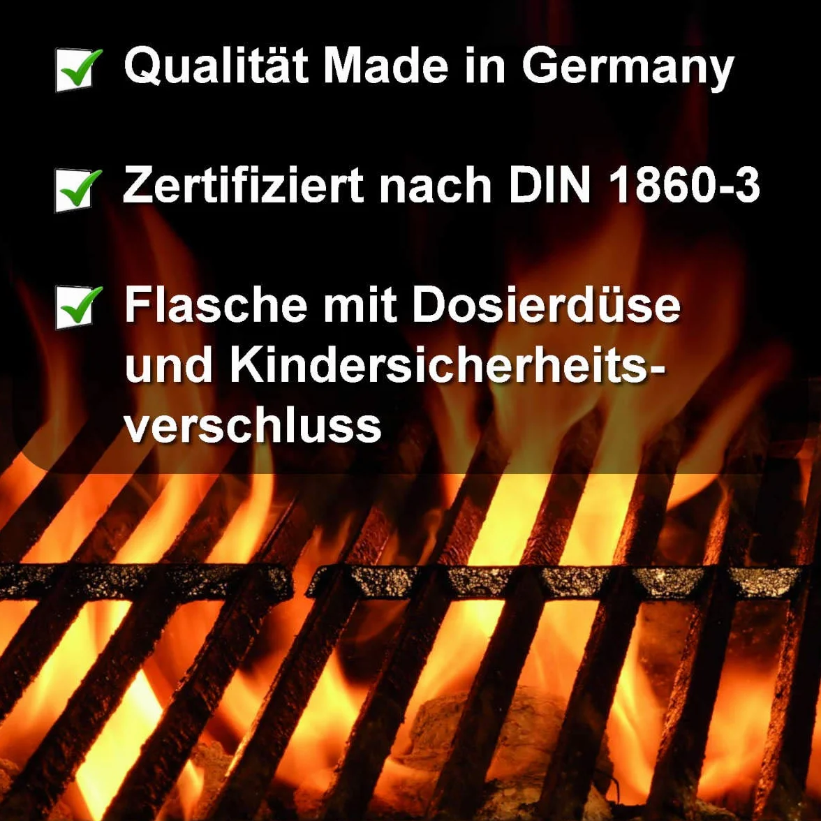 FLAMMBURO podpałka do grilla 6 x 1 litr płynna rozpałka
