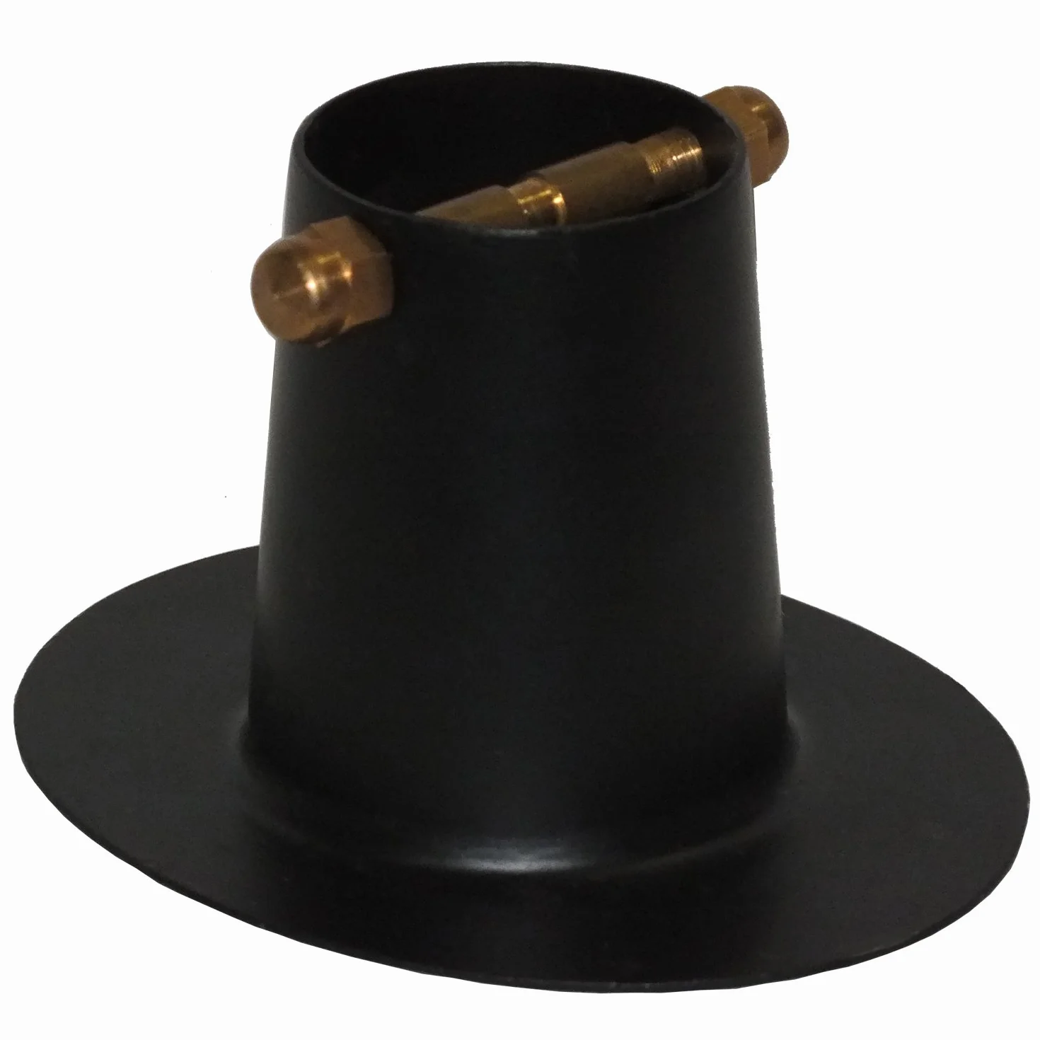Monarch Rain Chains Aluminiowy adapter rynnowy czarny malowany proszkowo