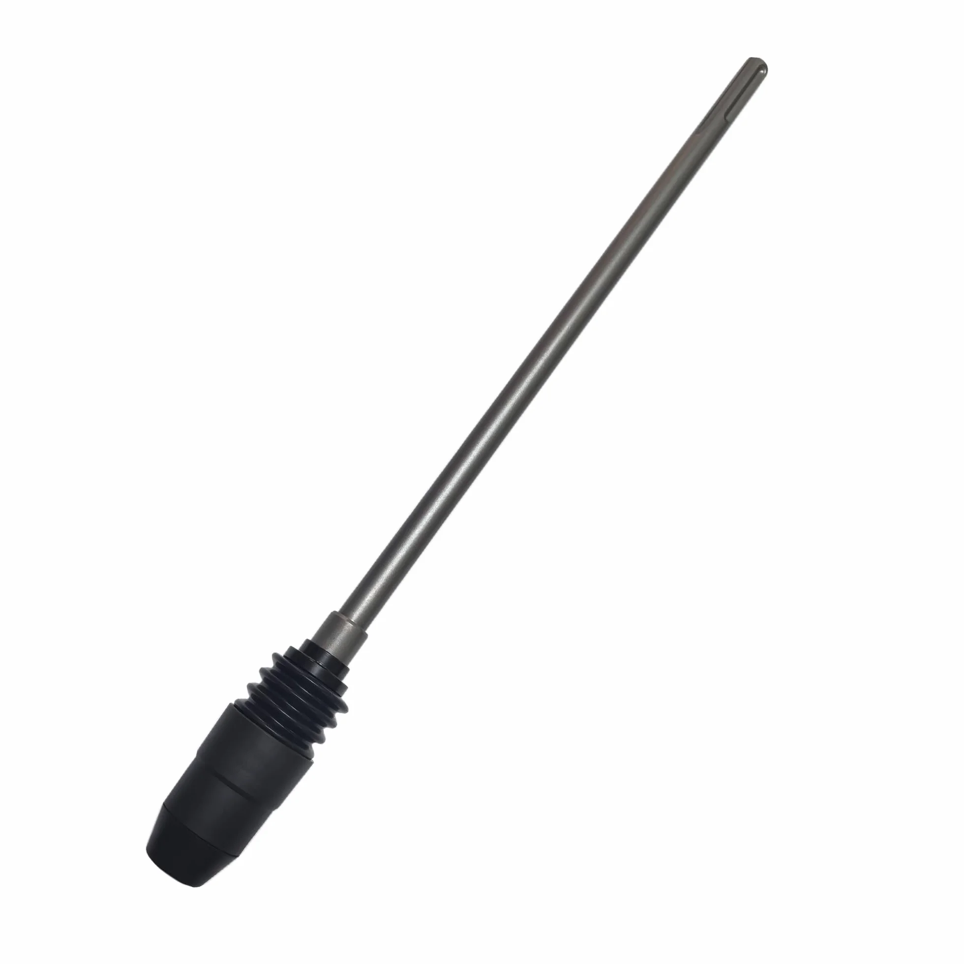 Drążek przedłużający SDS Max na SDS Max z adapterem uchwytu szybkiego wymiany, długość 61 cm, stal stopowa 40Cr, do głębokiego wiercenia i trudno dostępnych przestrzeni (dł.), 61 cm Max M do Max F