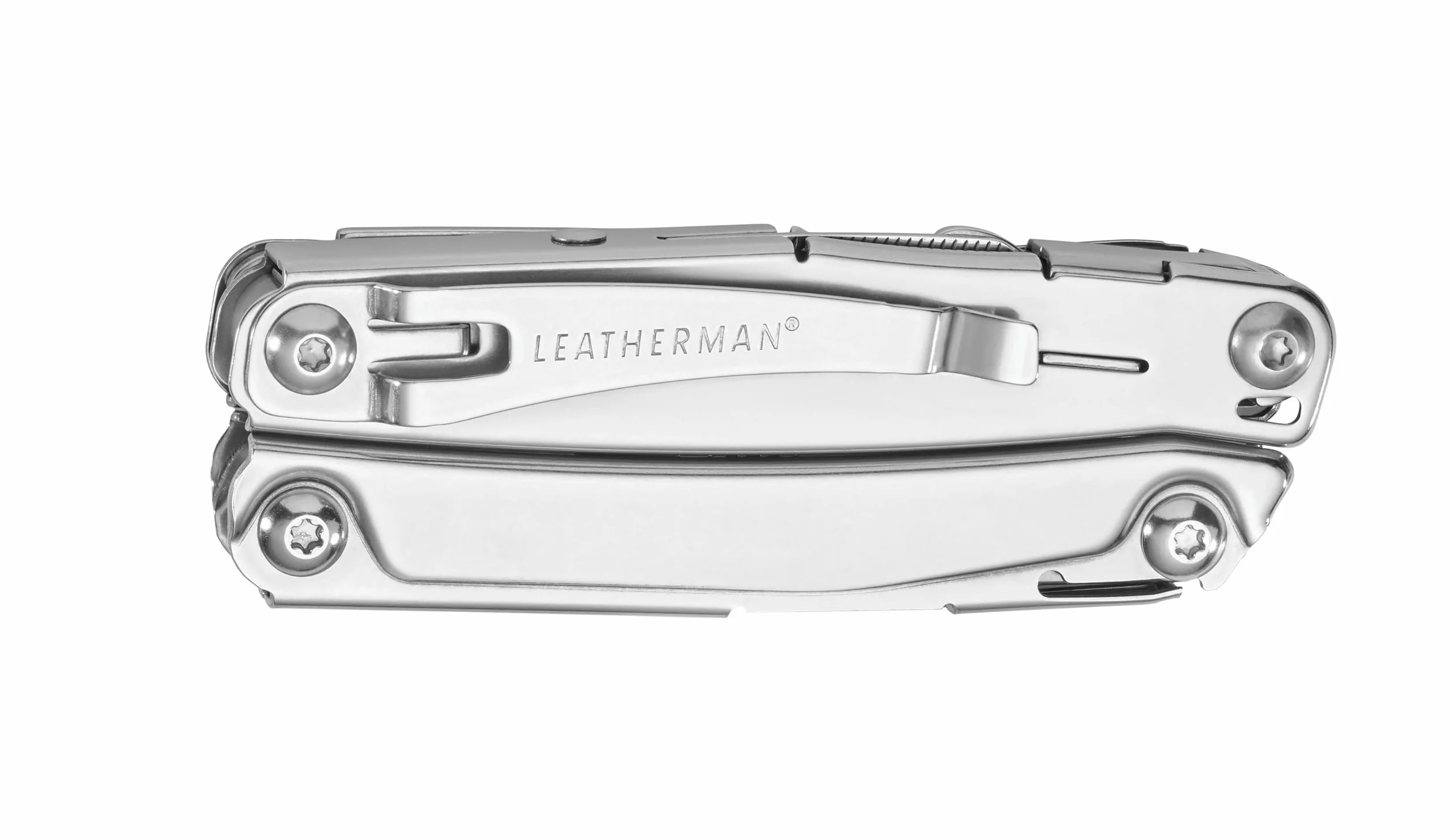 Leatherman Multitool Bolster 13 w 1 - z Pincetami, Nożem 420HC, Klipem do Kieszeni, Lekka Stal Nierdzewna