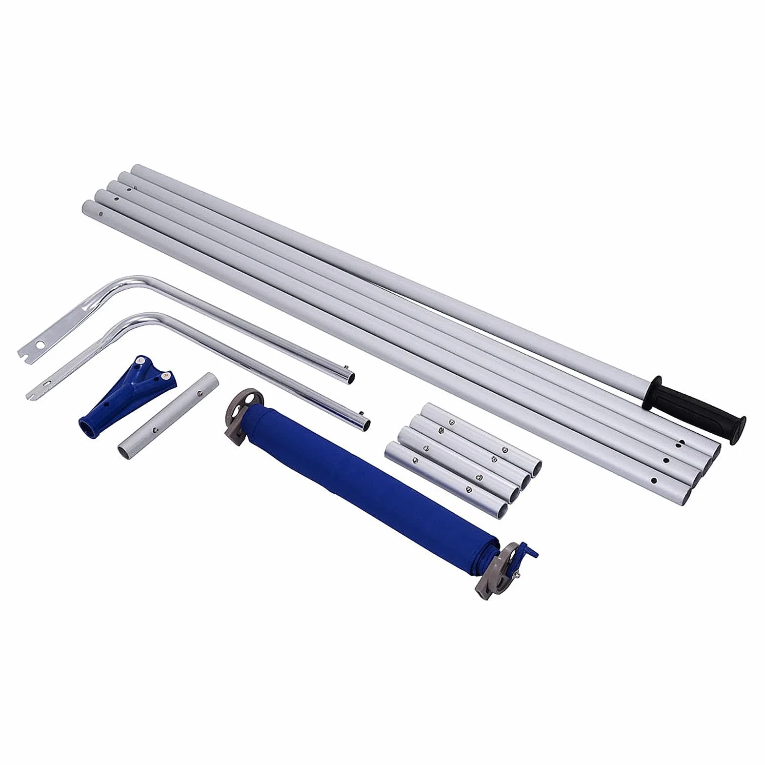 COSTWAY Odśnieżarka dachowa aluminiowa 180-661 cm