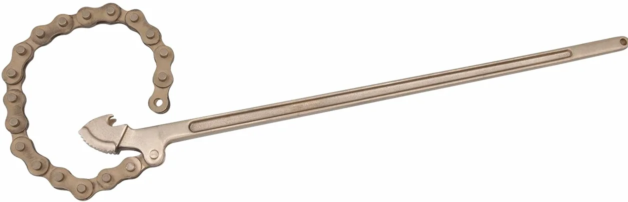 KS Tools 963.1714 BRONZE+ Łańcuchowy klucz do rur Ø max.100 mm wersja lekka