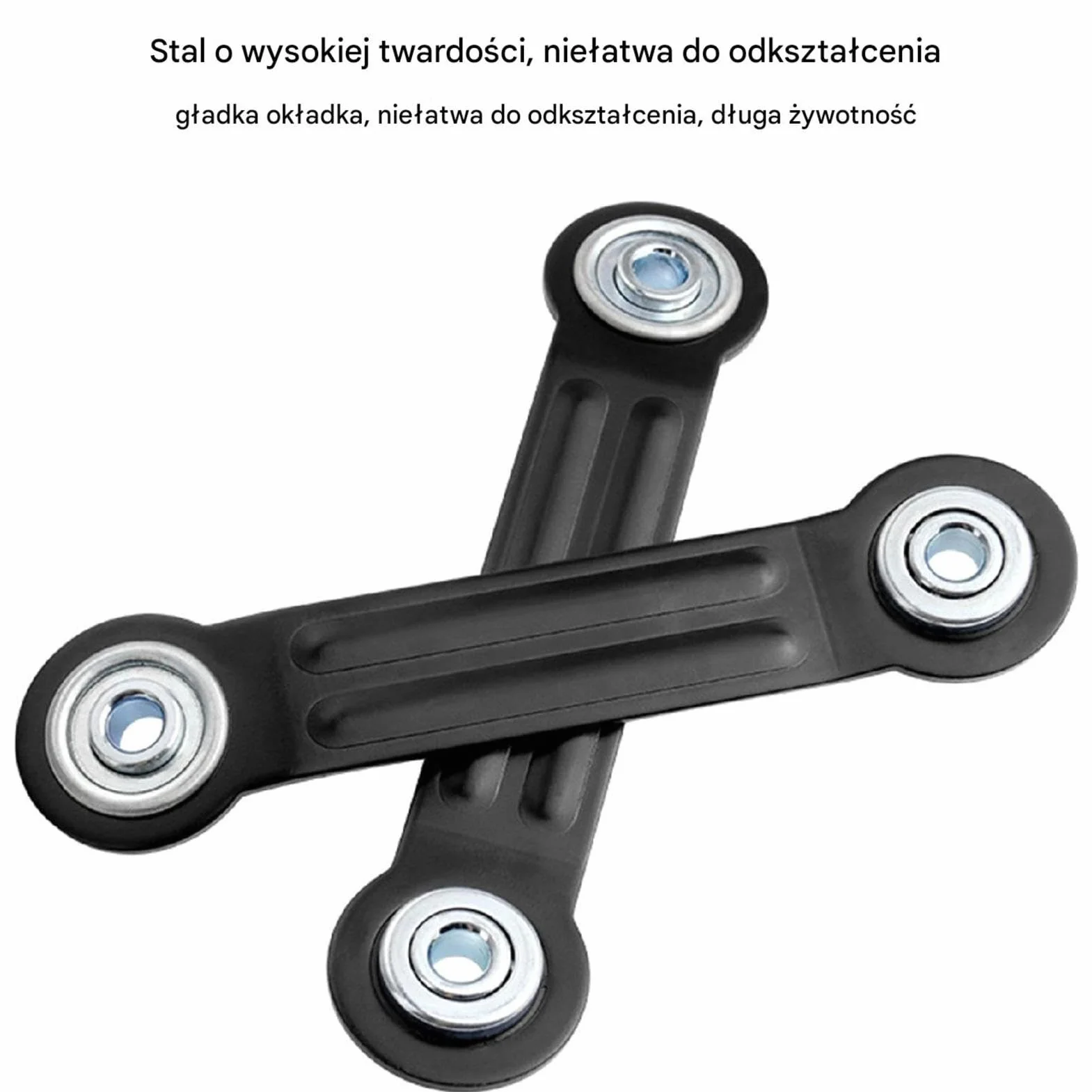 Patio Glider Replacement Bearing Bracket Hardware Arm for Garden Bench Rocking Chairs 6.34x1.46x0.2 inches