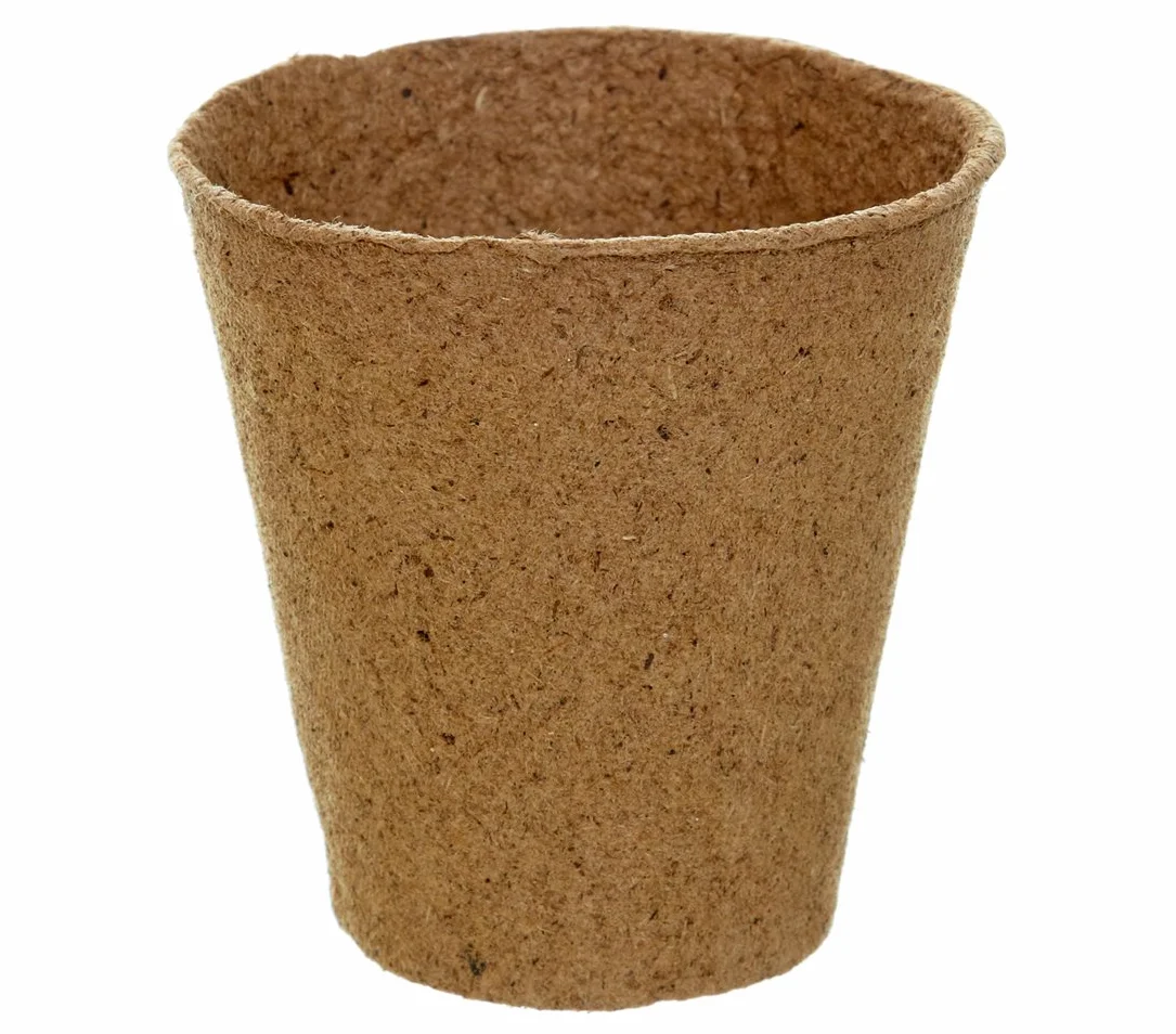 Dehner Doniczki do uprawy roślin 8 cm 9 cm 48 sztuk celuloza