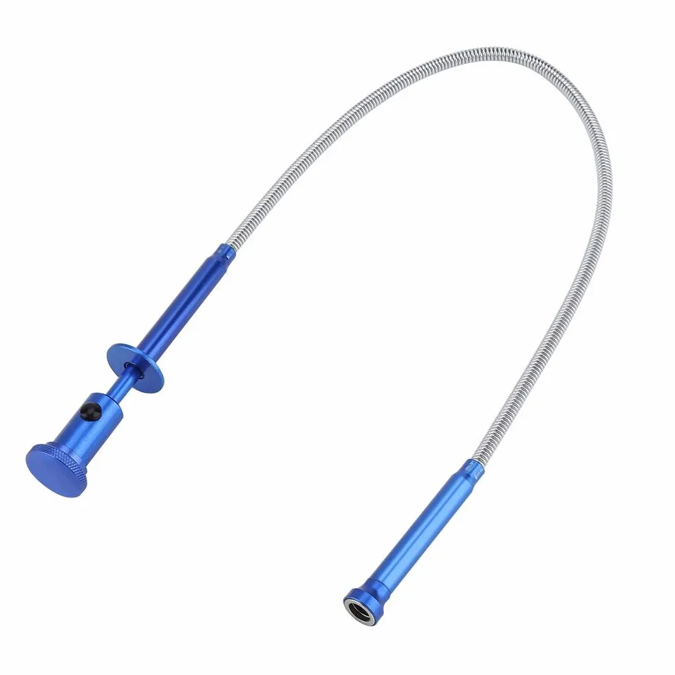 Czterostronowy wytrych, stop LED 4 pazury wałek uniwersalny magnetyczny oświetlenie wielofunkcyjne narzędzie zbieranie pazur rodzaj zbieraczy śmieci pazur magnetyczny gięty wąż reacher pickup
