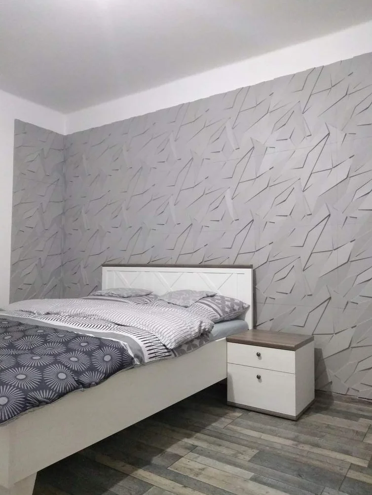 Deccart Panele Ścienne 3D 60x60 | styropianowe | motyw: szafir | 1 sztuka = 0,36 m2