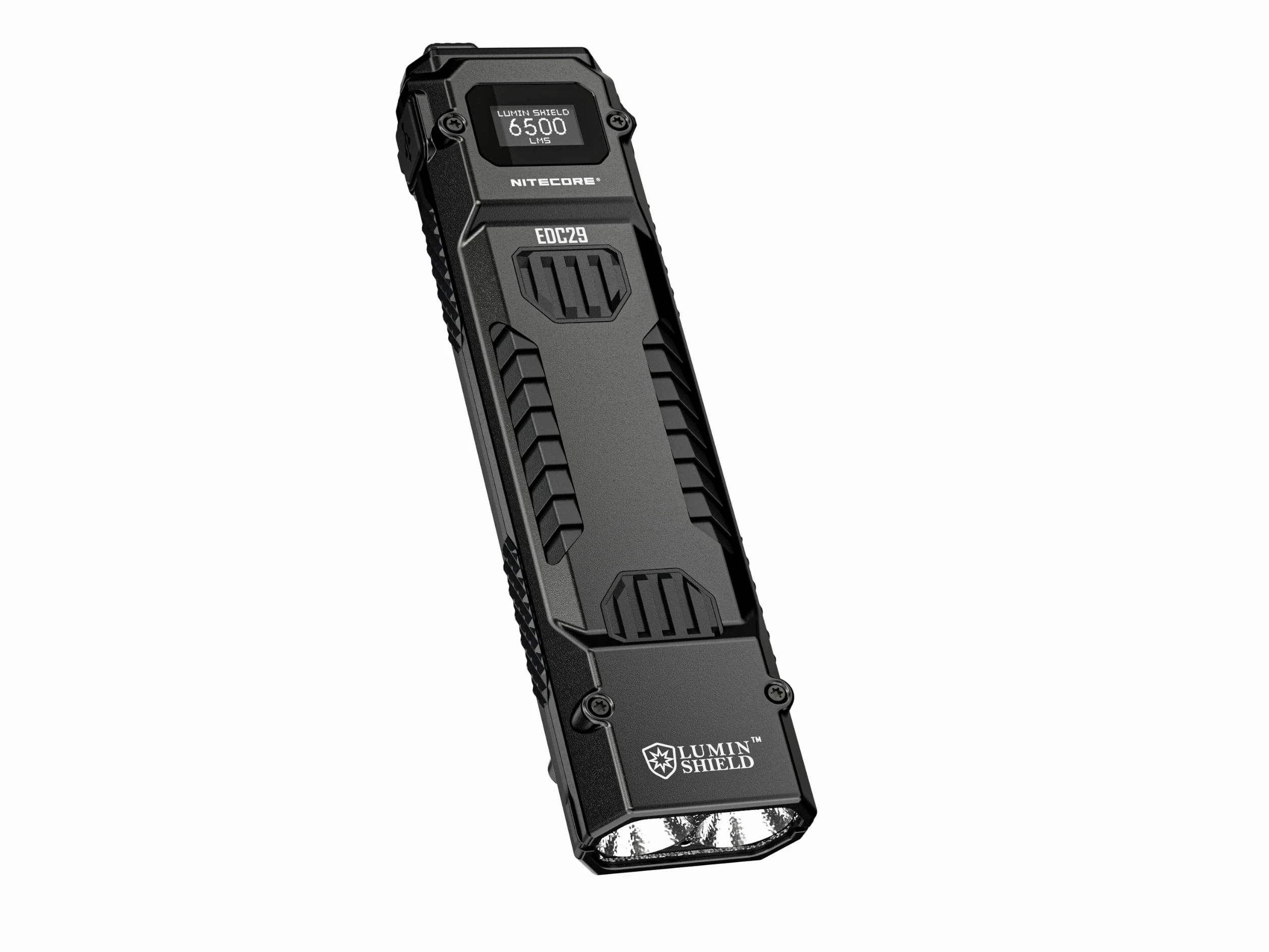 Nitecore EDC29 Luminblade latarka taktyczna, ładowana przez USB, bardzo jasna 6500 lumenów, czas pracy do 61 godzin, czarna