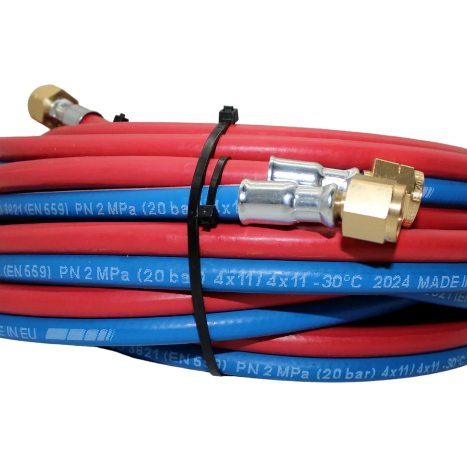 Wąż podwójny wąż samochodowy acetylen tlen 4 x 4 10 m Der Meisterladen