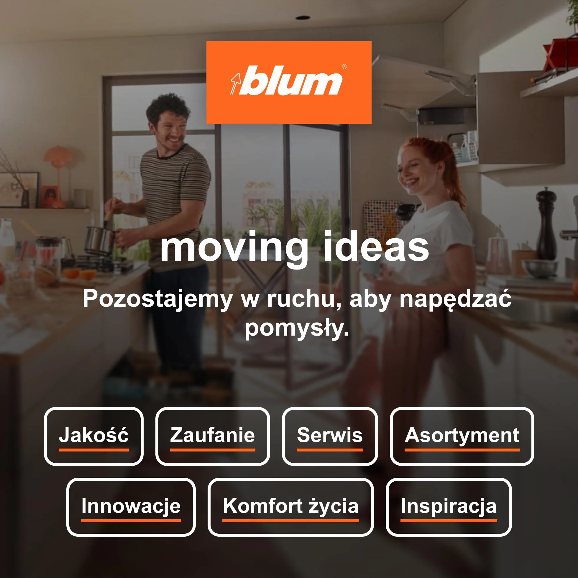 Blum Szablon wiertniczy do TANDEM/MOVENTO, T65.1000/T65.9000 ręczny powered, pomarańczowy, szablon do wiercenia, tworzywo sztuczne