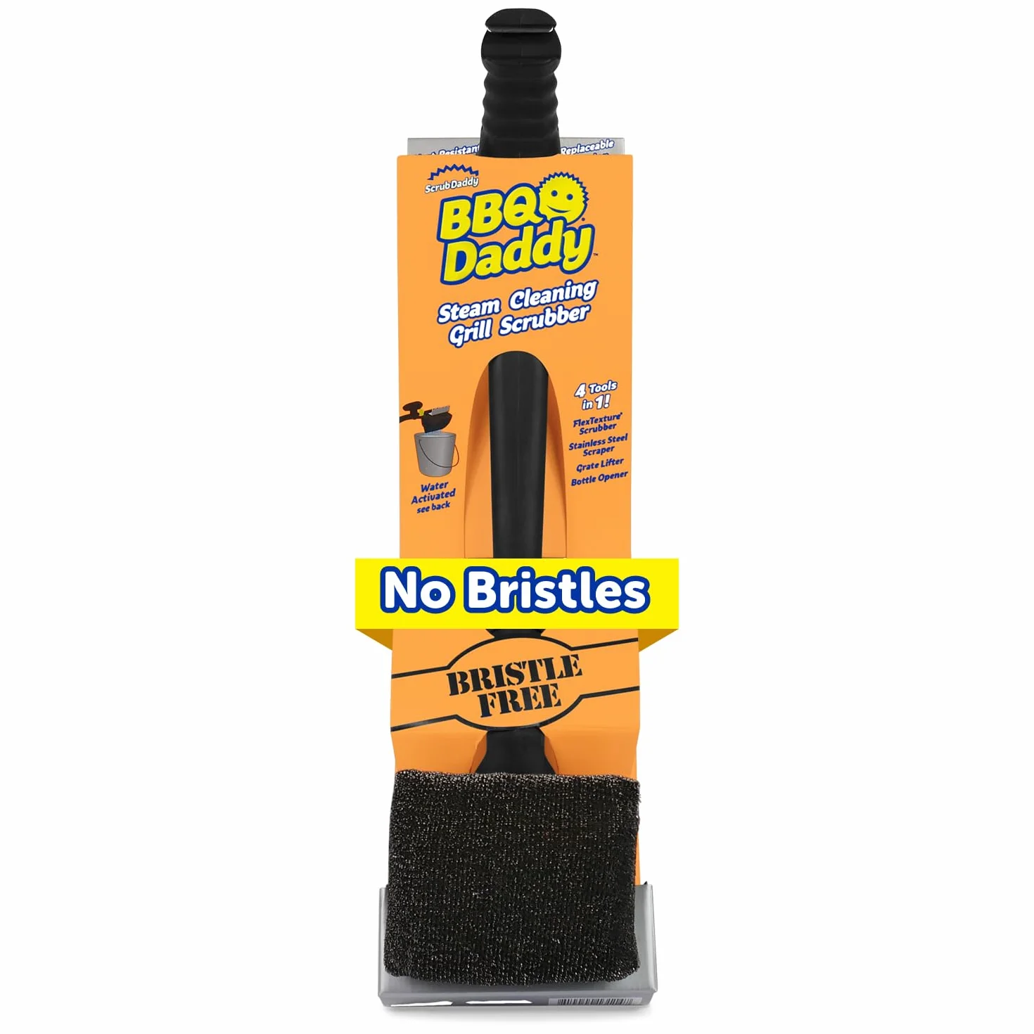Scrub Daddy Szczotka do grilla BBQ Daddy stal nierdzewna bez włosia