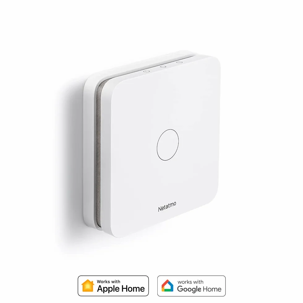 Netatmo - Inteligentny czujnik tlenku węgla, Wi-Fi, 10-letnia autonomia, alarm 85 dB, automatyczne testy, nie wymaga automatyki domowej, certyfikaty EN 50291 i NF, NCO-IT