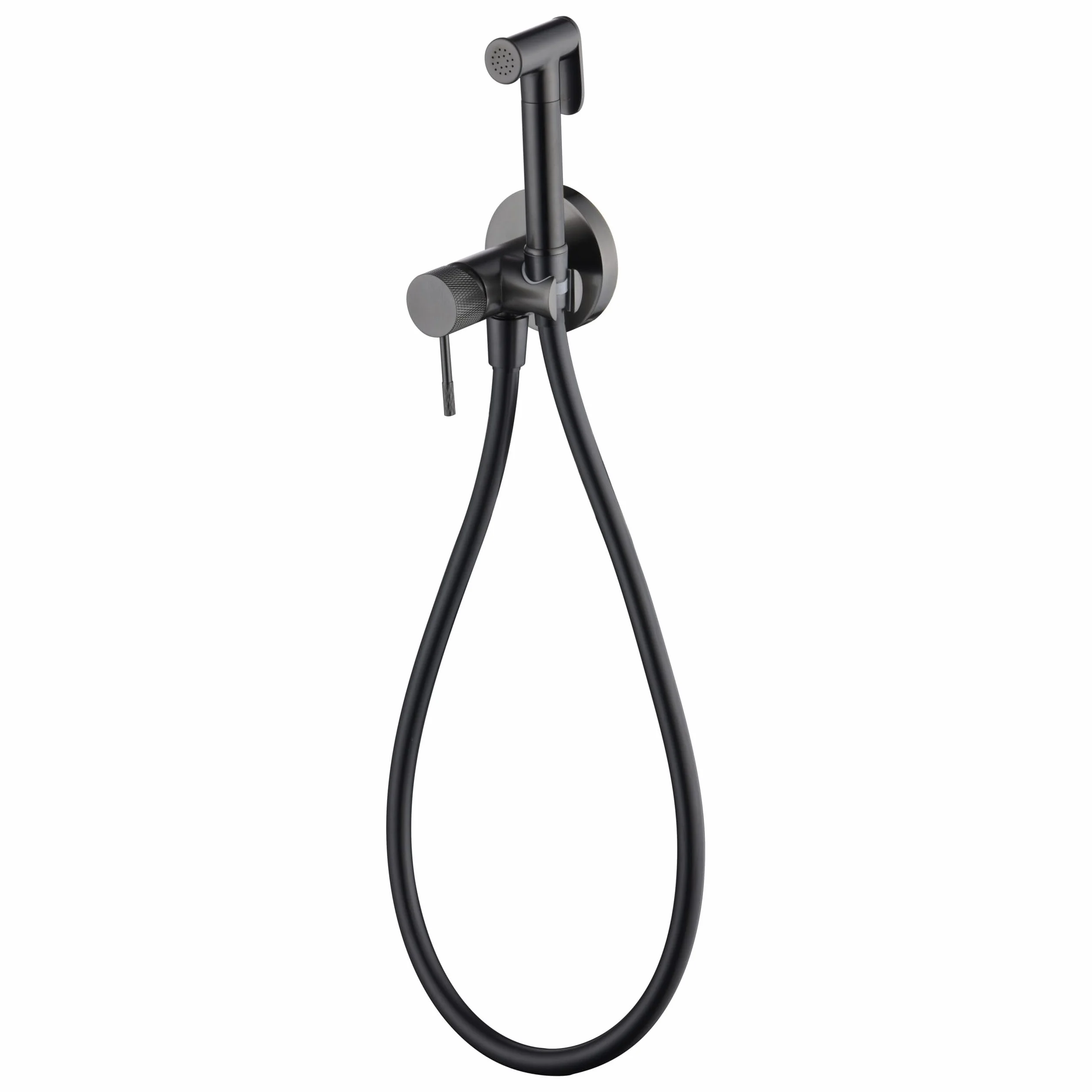 IMEX RDD038/BGM LINE Grifo Empotrado de Bidé Black Gun Metal