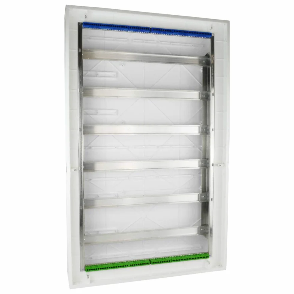 Skrzynka rozdzielcza IP54 DARP-144 6x24 podtynkowa drzwi aluminiowe rozdzielnica skrzynka bezpiecznikowa 9.624 E-P 6774, Clage