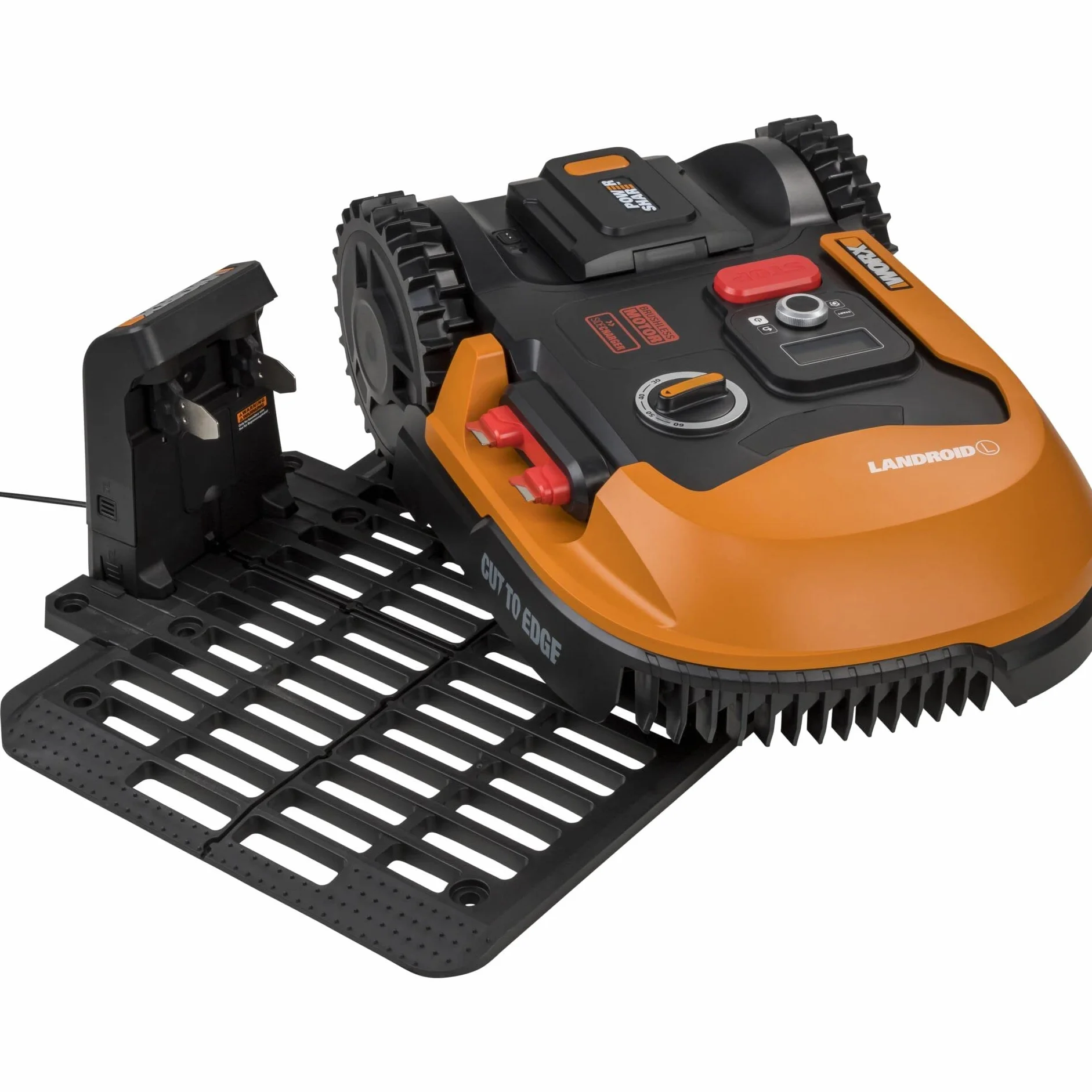 Worx Landroid Robot Koszący 2000 mAh Czarny Pomarańczowy
