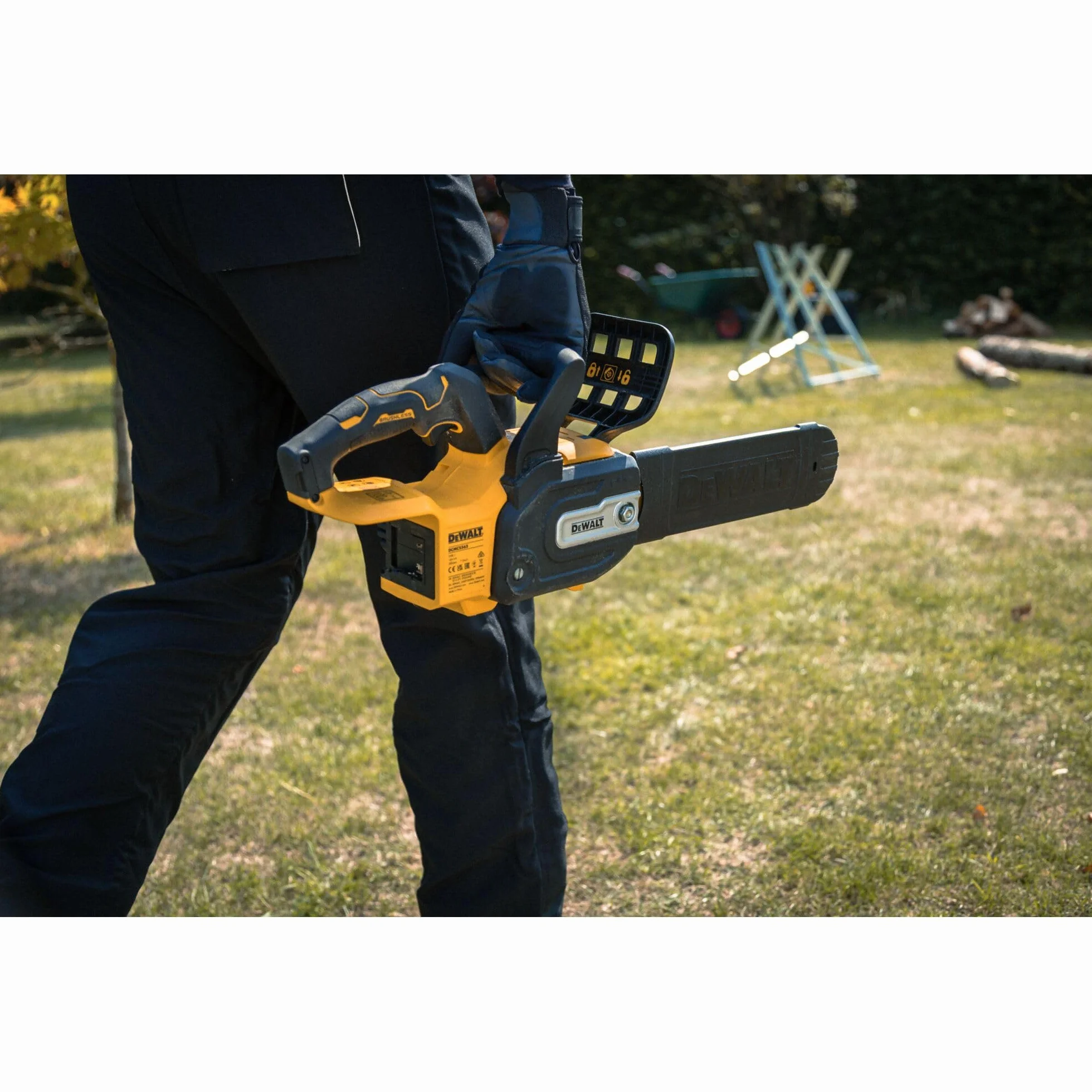 DEWALT 18V XR 30cm bezszczotkowa kompaktowa piła łańcuchowa - tylko narzędzie, DCMCS565N-XJ