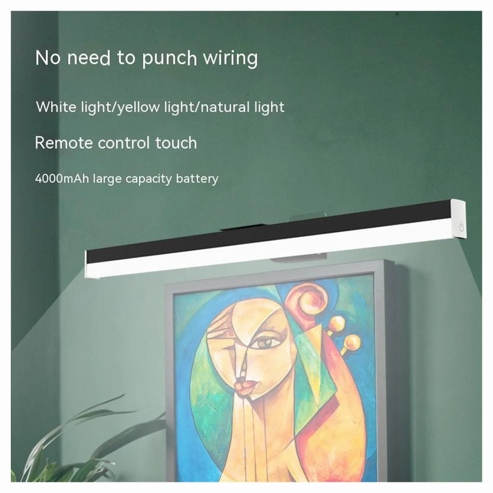 Światła obrazu Wewnętrzne nowoczesne kinkiety ścienne lampa ścienna z lustrem oświetlenie wewnętrzne 55cm LED ładowane na USB światło łazienkowe lustro kinkiet