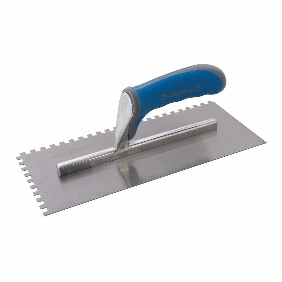 Silverline Kielnia samoprzylepna Soft-Grip 280 x 120 mm - zęby 6 mm (880084)