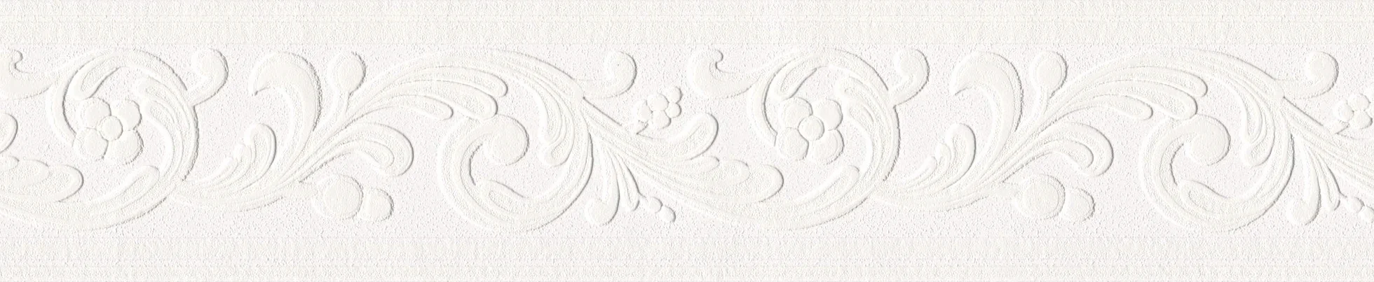 A.S. Création Bordiura Only Borders Borte 5,00 m x 0,13 m biała Made in Germany 639615 6396-15