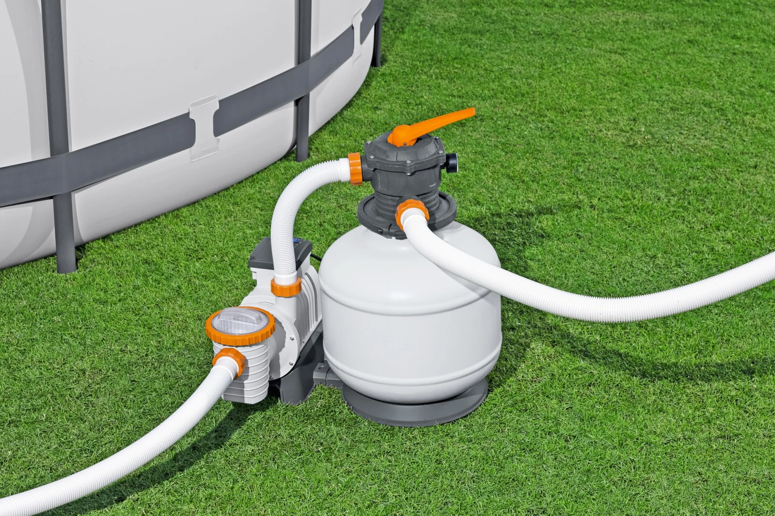 Bestway filtr piaskowy 11,355 m3/h, pompa 500 W, 220-240 V, filtr wstępny, dyfuzor Chemconnect™