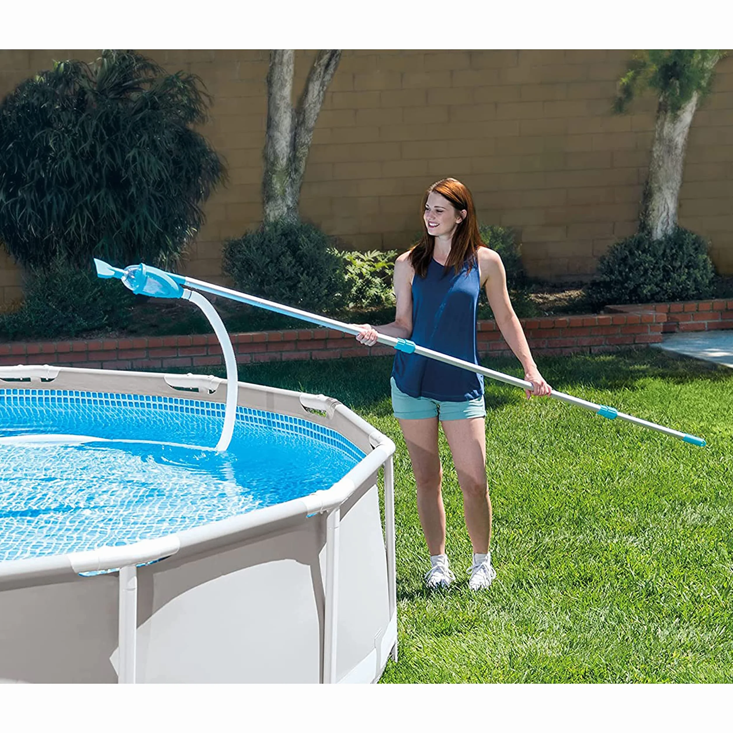 Intex Deluxe Pool Maintenance Kit – akcesoria basenowe – zestaw do czyszczenia basenu – 5-częściowy
