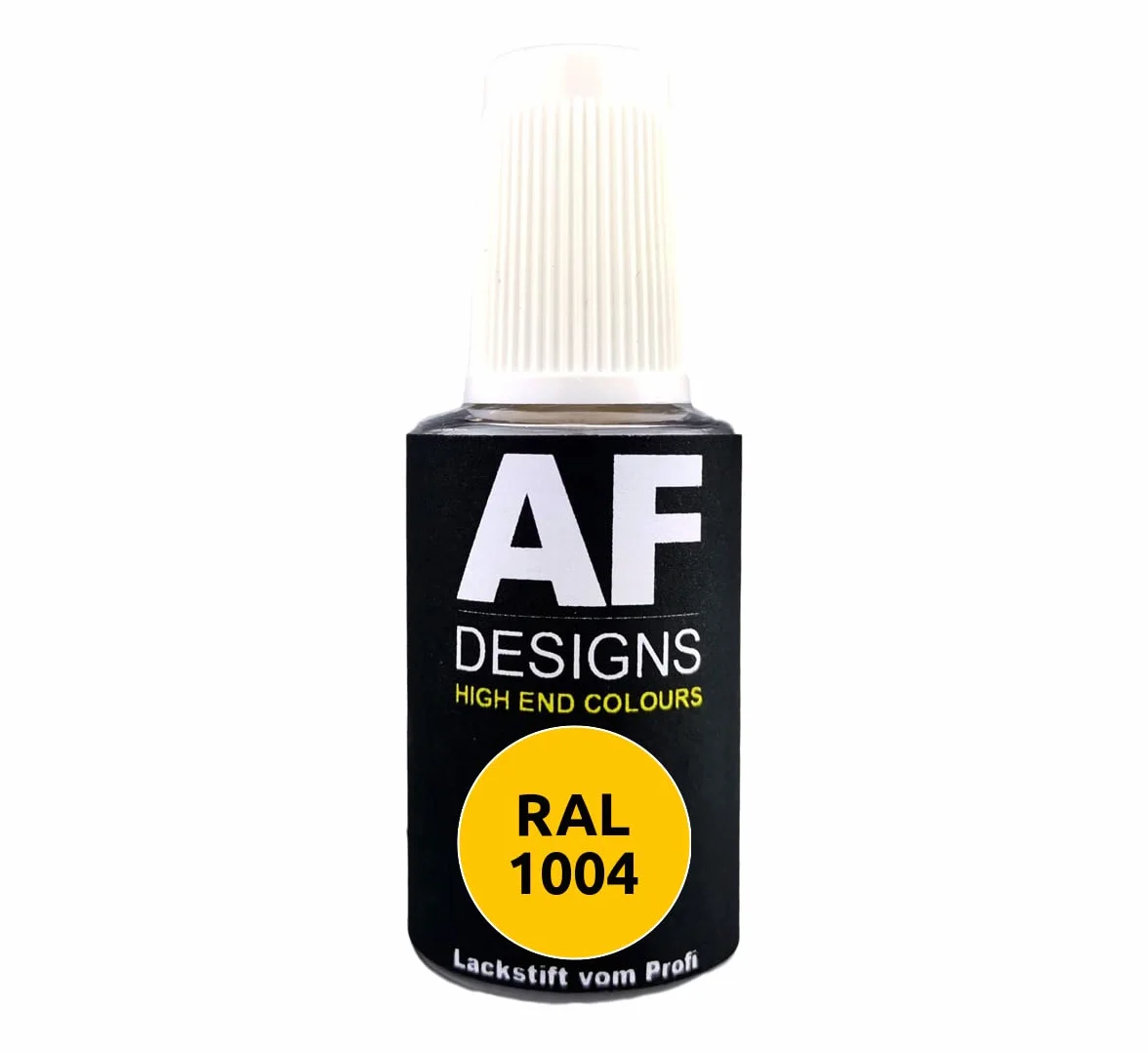Alex Flittner Designs Pisak do lakieru RAL 9005 głęboka czerń jedwabisty mat 20 ml pisak naprawczy akryl lakier retuszujący lakier naprawczy do drewna metalu meble łazienka