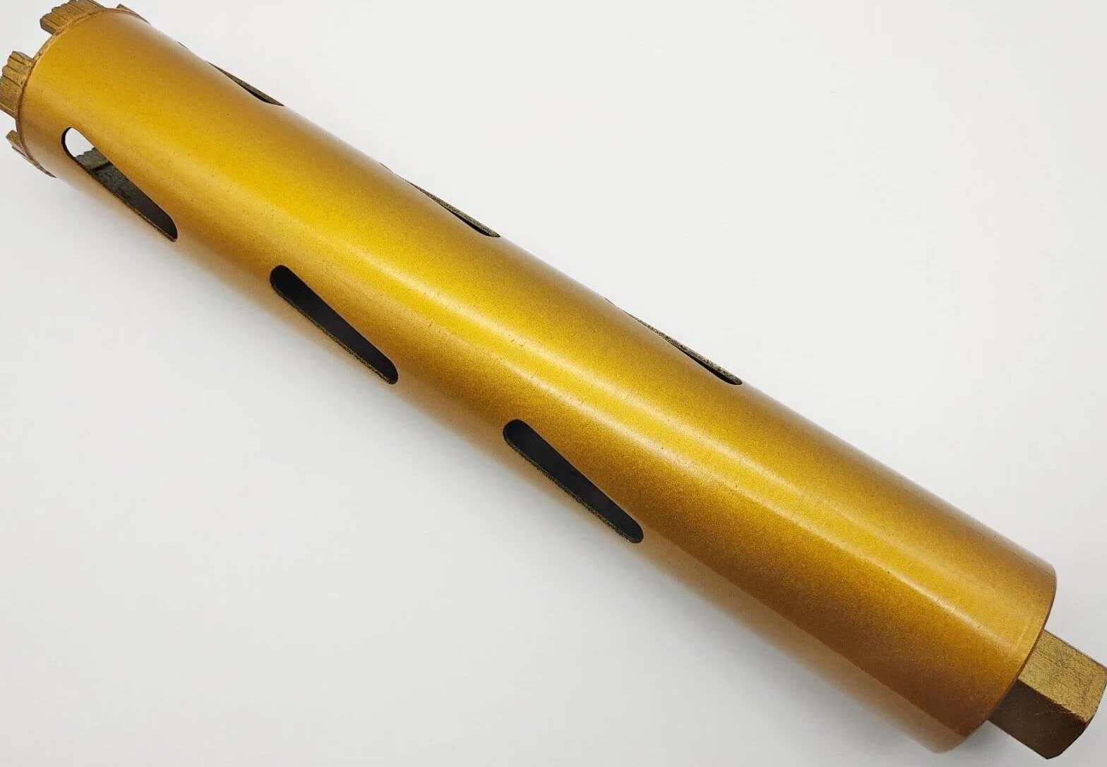 450 mm profesjonalna diamentowa koronka wiertnicza Turbo wiertło rdzeniowe na mokro i sucho Ø 51,63, 76,83 mm; przyłącze z gwintem normalnym M22; opcjonalnie adapter SDS Plus lub SDS MAX (Ø 76 mm x